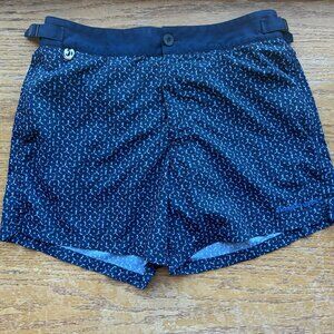 Men’s Vineyard Vines All Over Floral Print Lined Swim Board Shorts Sz 28